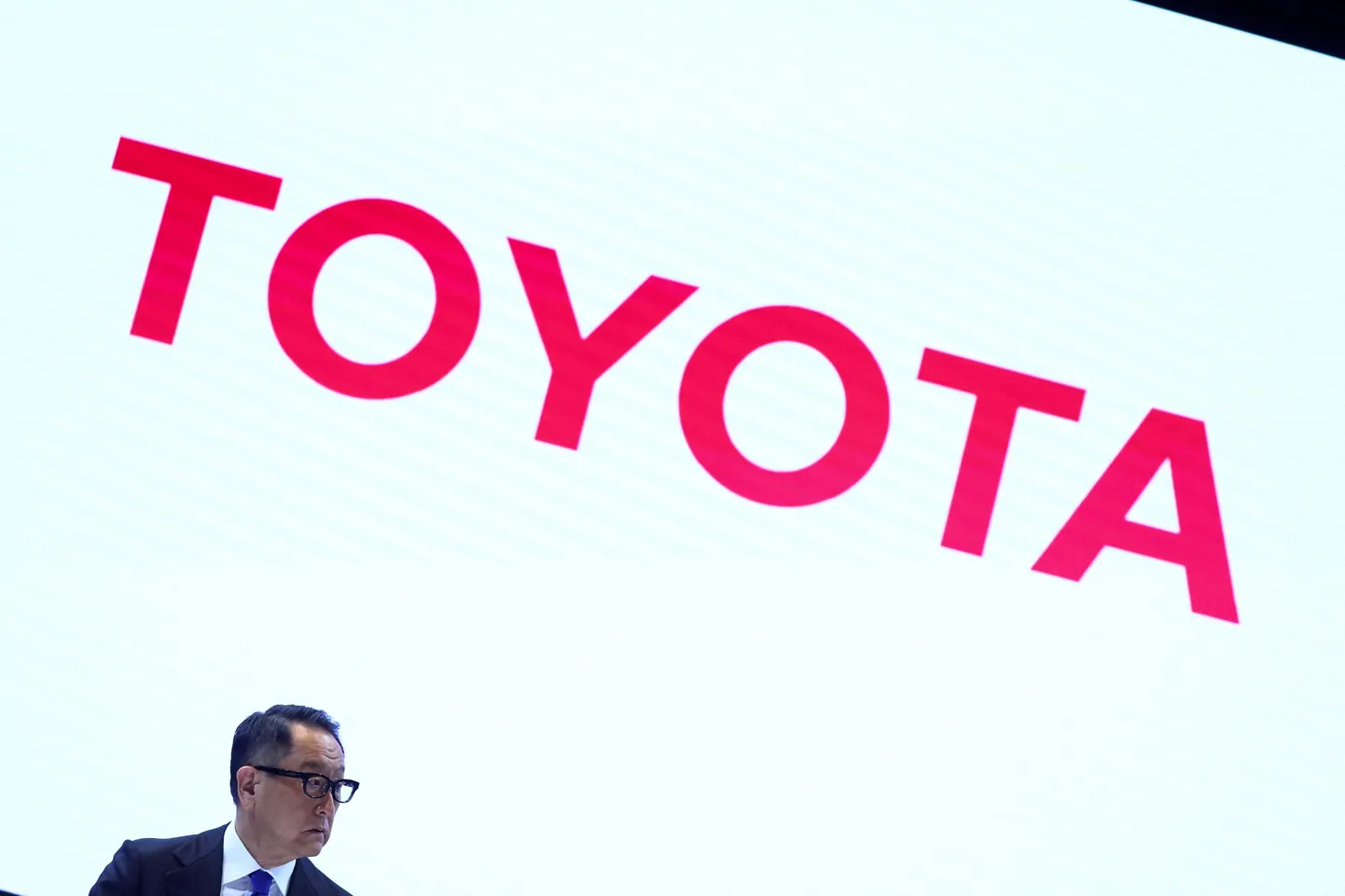 Toyota president Akio Toyoda.