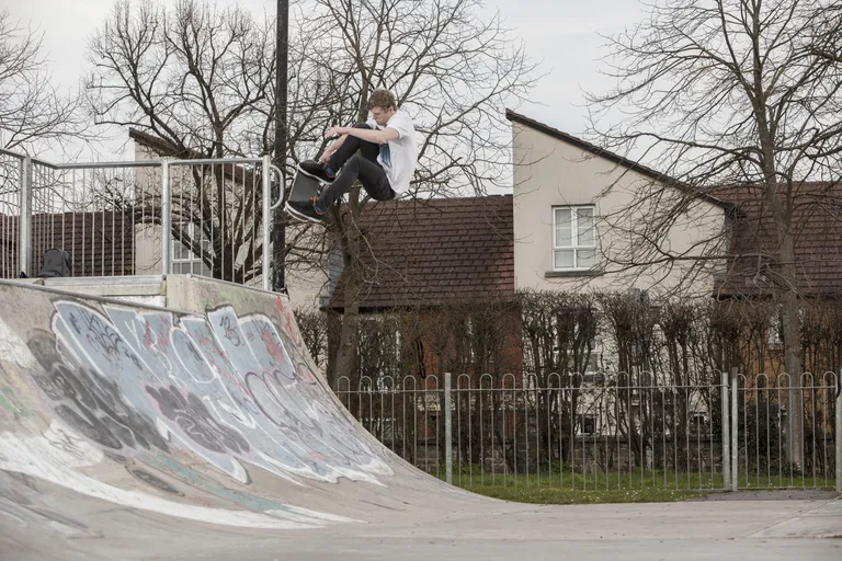 James Threlfall frontside air Bristolis