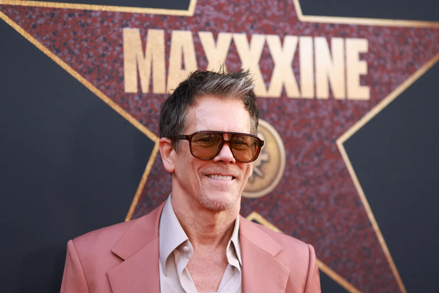 Kevin Bacon 24. juunil 2024 USAs Californias Los Angeleses uue õudusfilmi «MaXXXine» esilinastusel.