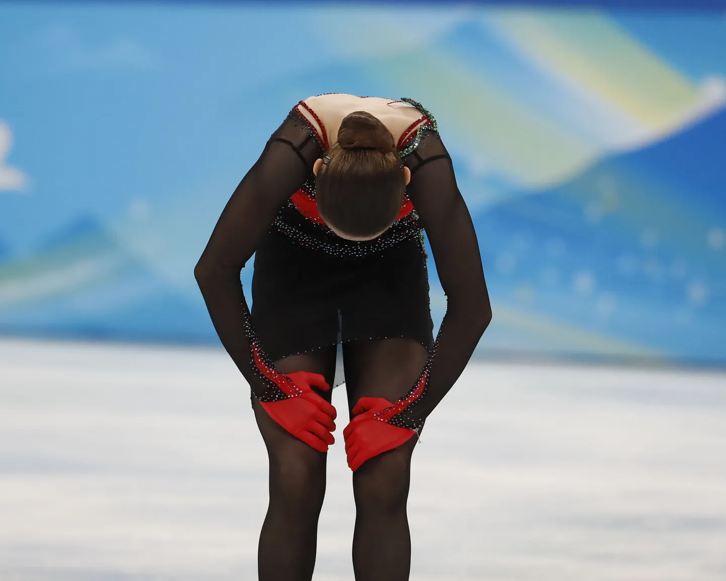 Pettunud Kamila Valijeva.