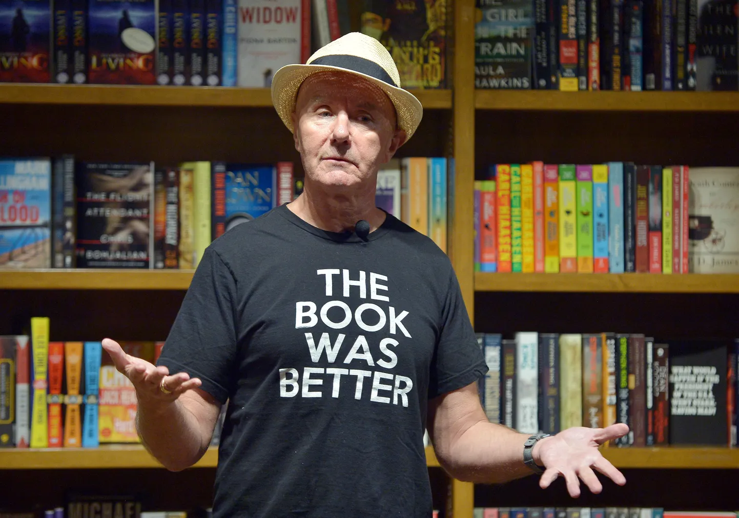 Kirjanik Irvine Welsh.
