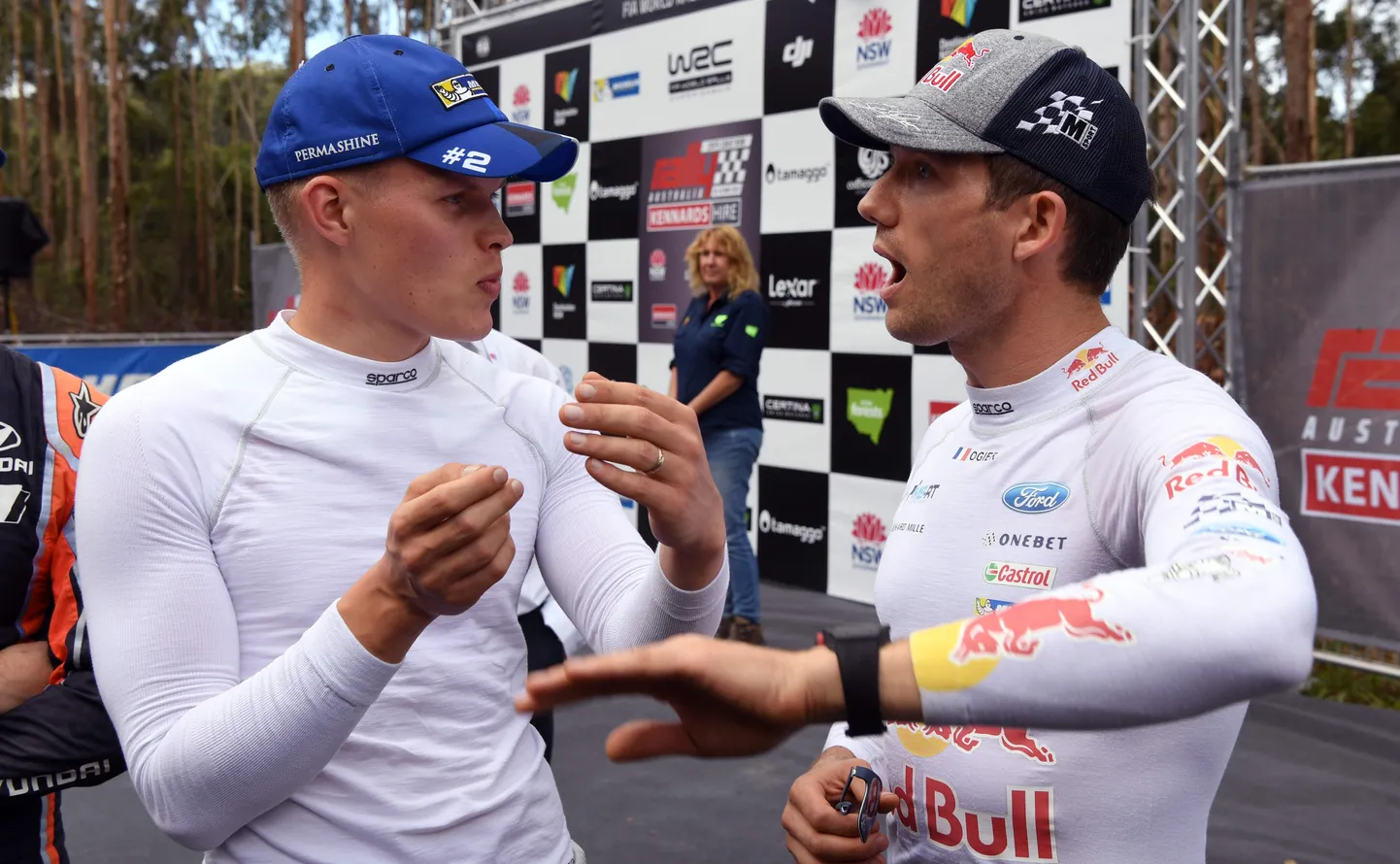 Ott Tänak ja Sebastien Ogier.