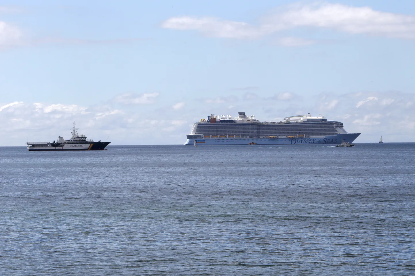 Kruiisilaeva Odyssey of the Seas viiel meeskonnaliikmel tuvastati koroonaviirus ja laeva ei lubatud Mallorca saare Palma sadamasse