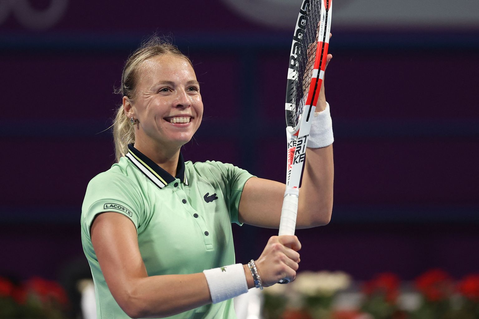 Anett Kontaveit jõudis Doha turniiril esmakordselt WTA 1000 turniiri finaali.