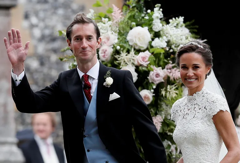 Pippa Middleton ja James Matthews oma pulmapäeval 20. mail