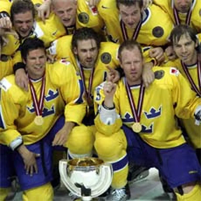 2006. gada pavasaris, Rīga. Zviedrija - pasaules hokeja čempioni!
