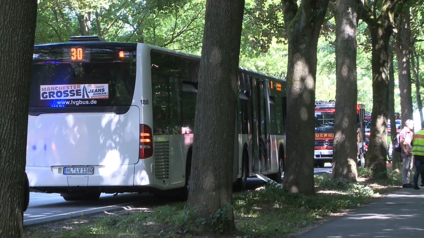 Buss, kus massipussitamine aset leidis.