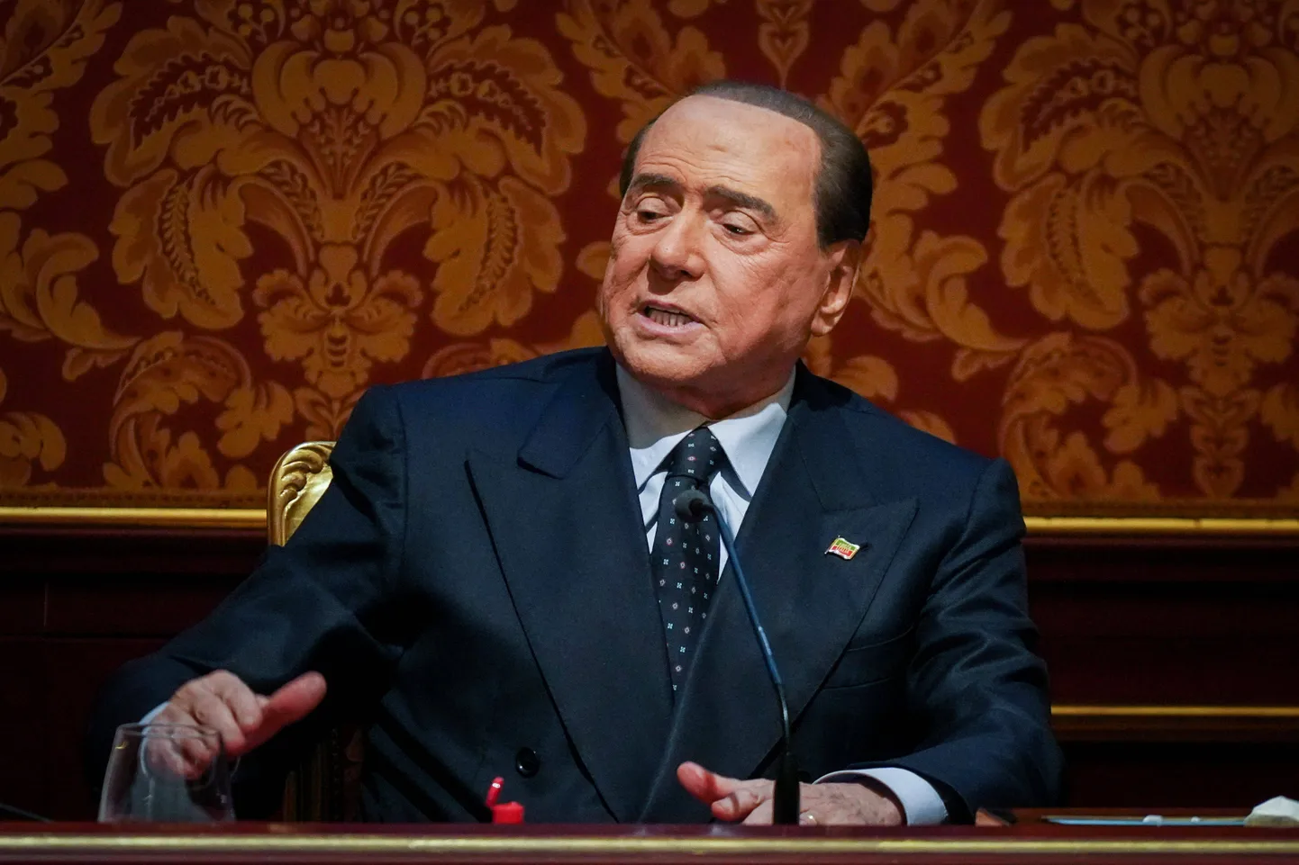 Bijušais Itālijas premjerministrs Silvio Berluskoni.
