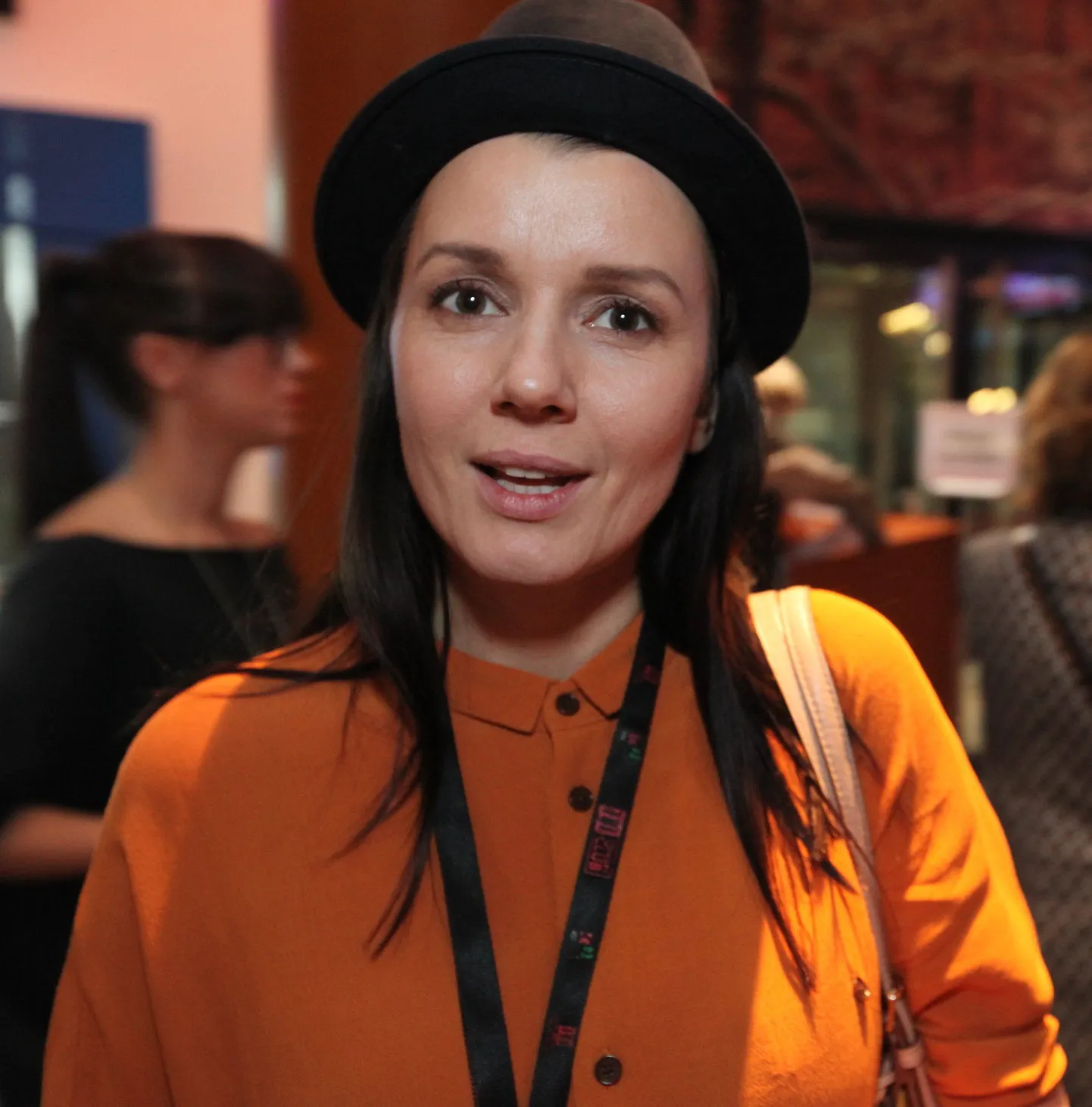 Eesti Laul 2014 - finaalkontserdile saabujate värvikas seltskond. Heidy Purga