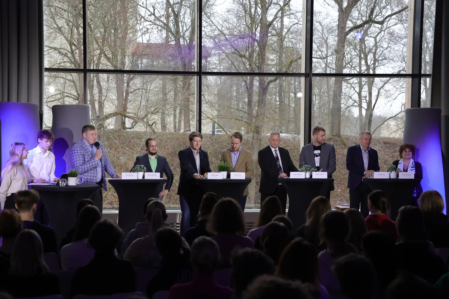 Riigikogu valimiste debatt Paide gümnaasiumis.