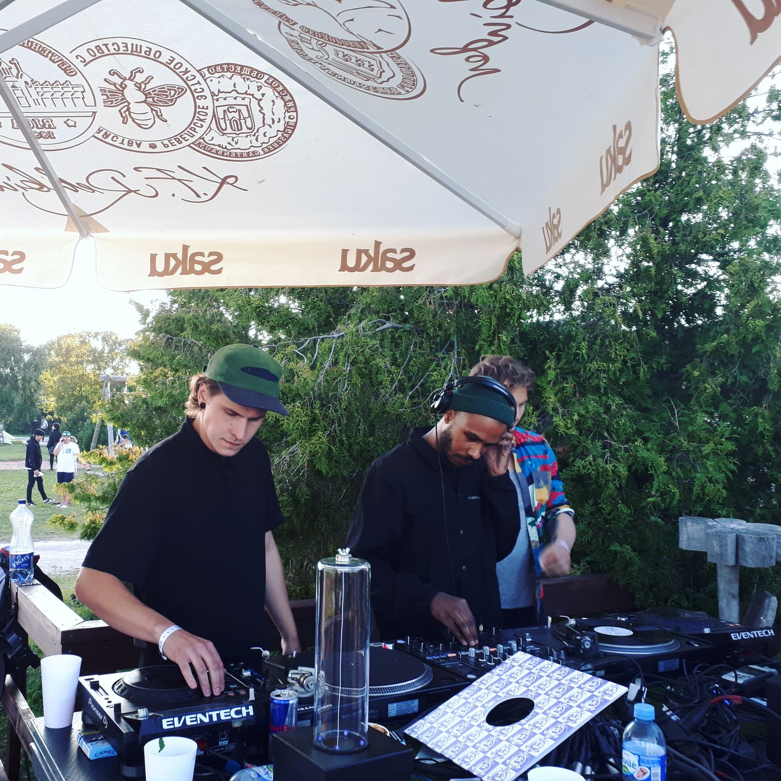 DJ Lekker I Land Sound festivalil.