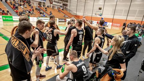 Pärnu Sadam võitis korvpalli Eesti-Läti liigas Valmierat ja läheb veerandfinaalis vastamisi tiitlikaitsjaga