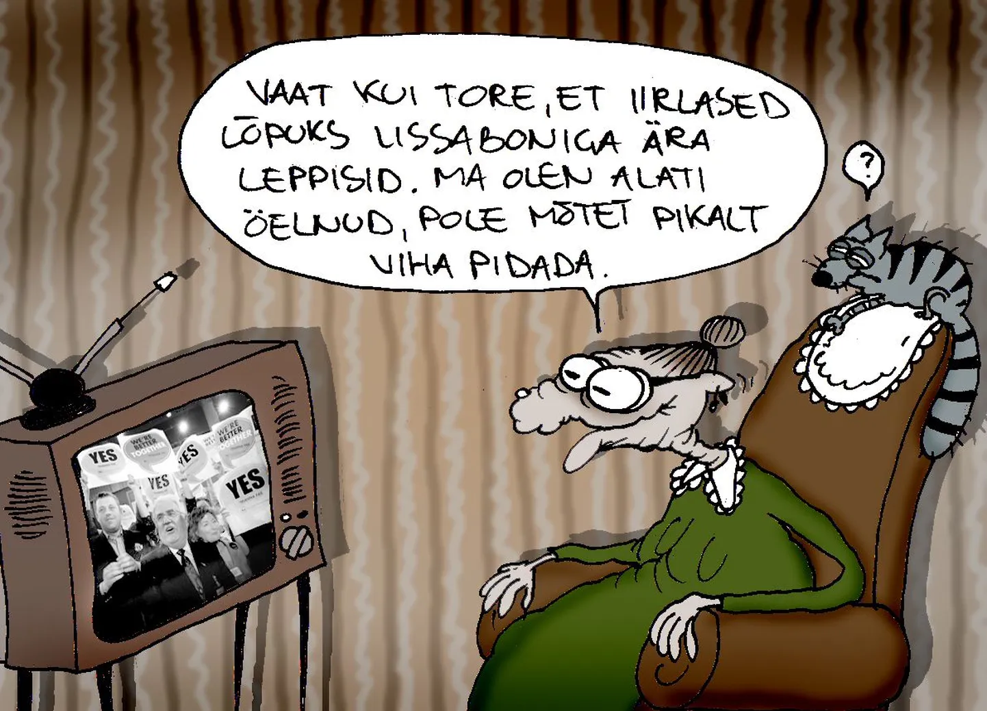 Iirlased leppisid Lissaboniga ära.