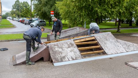 VIDEO & GALERII ⟩ Smuuli skeitpark läks lõpuks lammutamisele