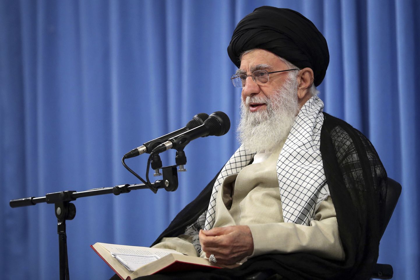 Iraani kõrgeim juht ajatolla Ali Khamenei.