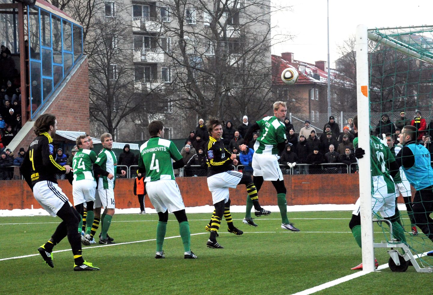 Hetk FC Flora ja Stockholmi AIKi vahelisest kohtumisest.