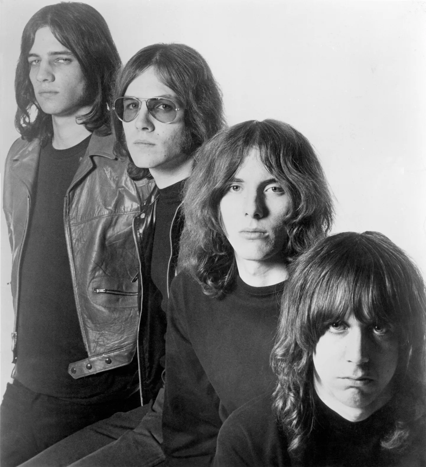 The Stooges koosseisus Scott Asheton, Ron Asheton, Dave Alexander ja Iggy Pop
