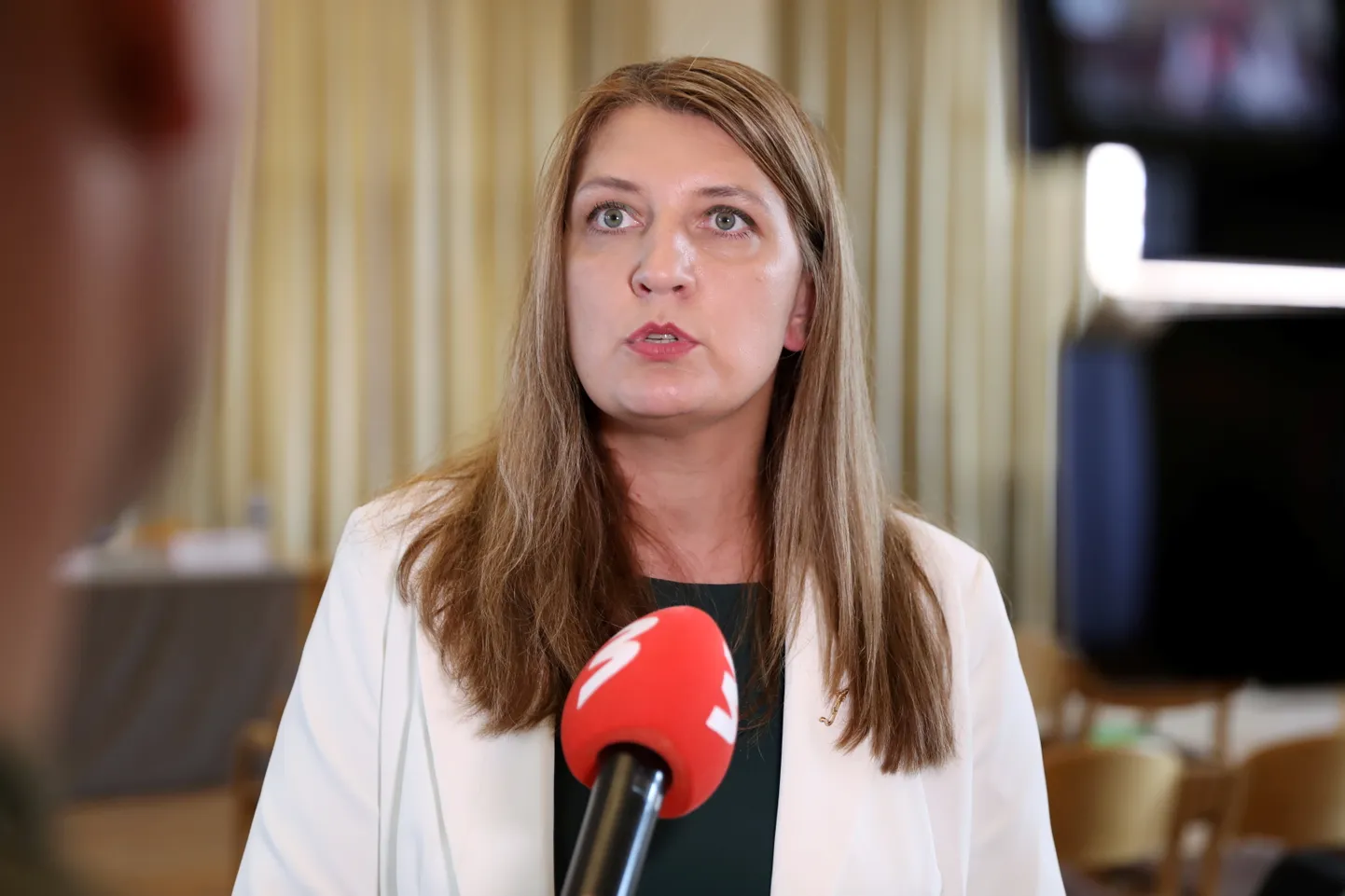 LIZDA priekšsēdētāja Inga Vanaga