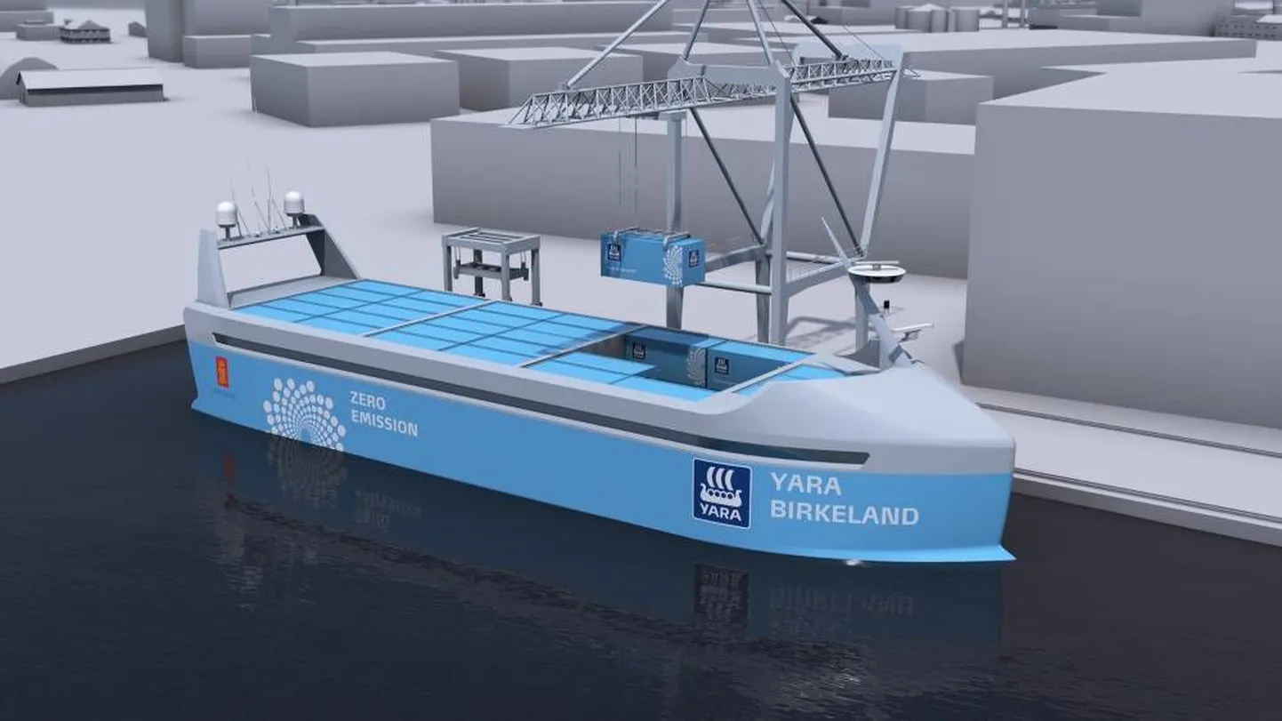 Autonoomse laeva YARA Birkeland kontseptsioon