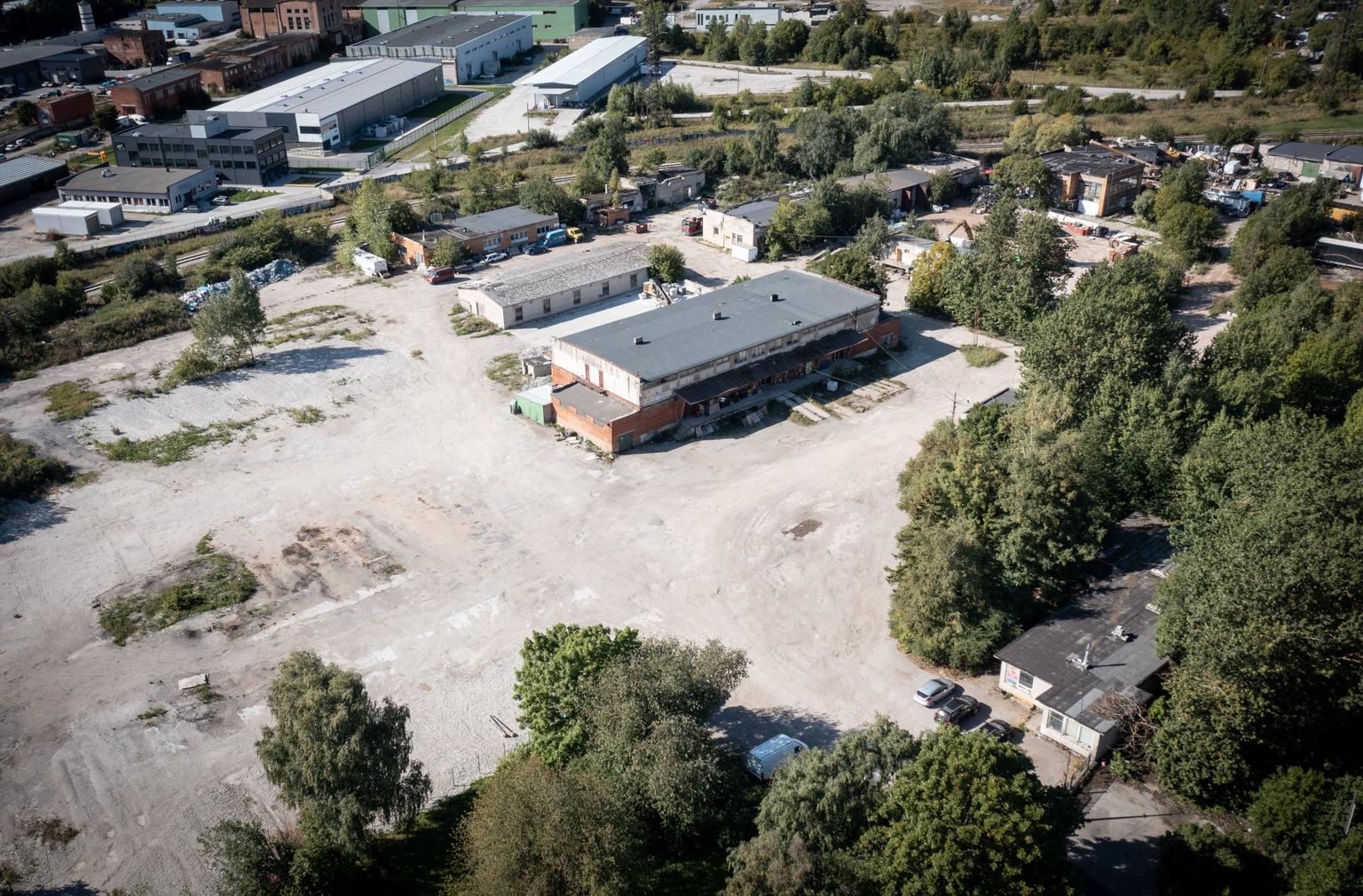 Tulevase filmilinnaku asukoht Põhja-Tallinnas Paljassaares.