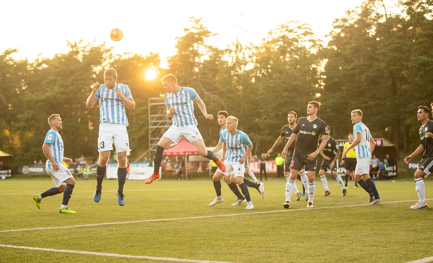 Nõmme Kalju vs Paide linnameeskond.