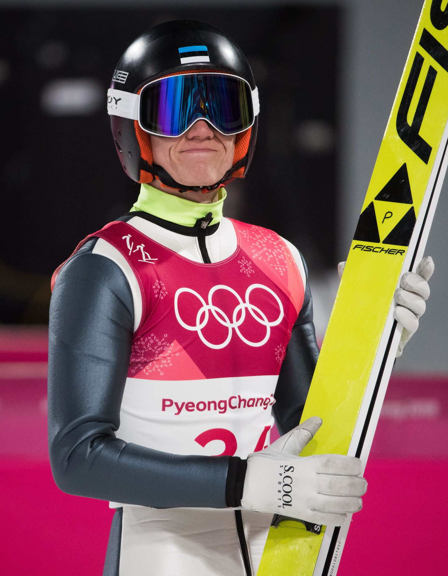 Kristjan Ilves Pyoengchangi olümpiamängudel.