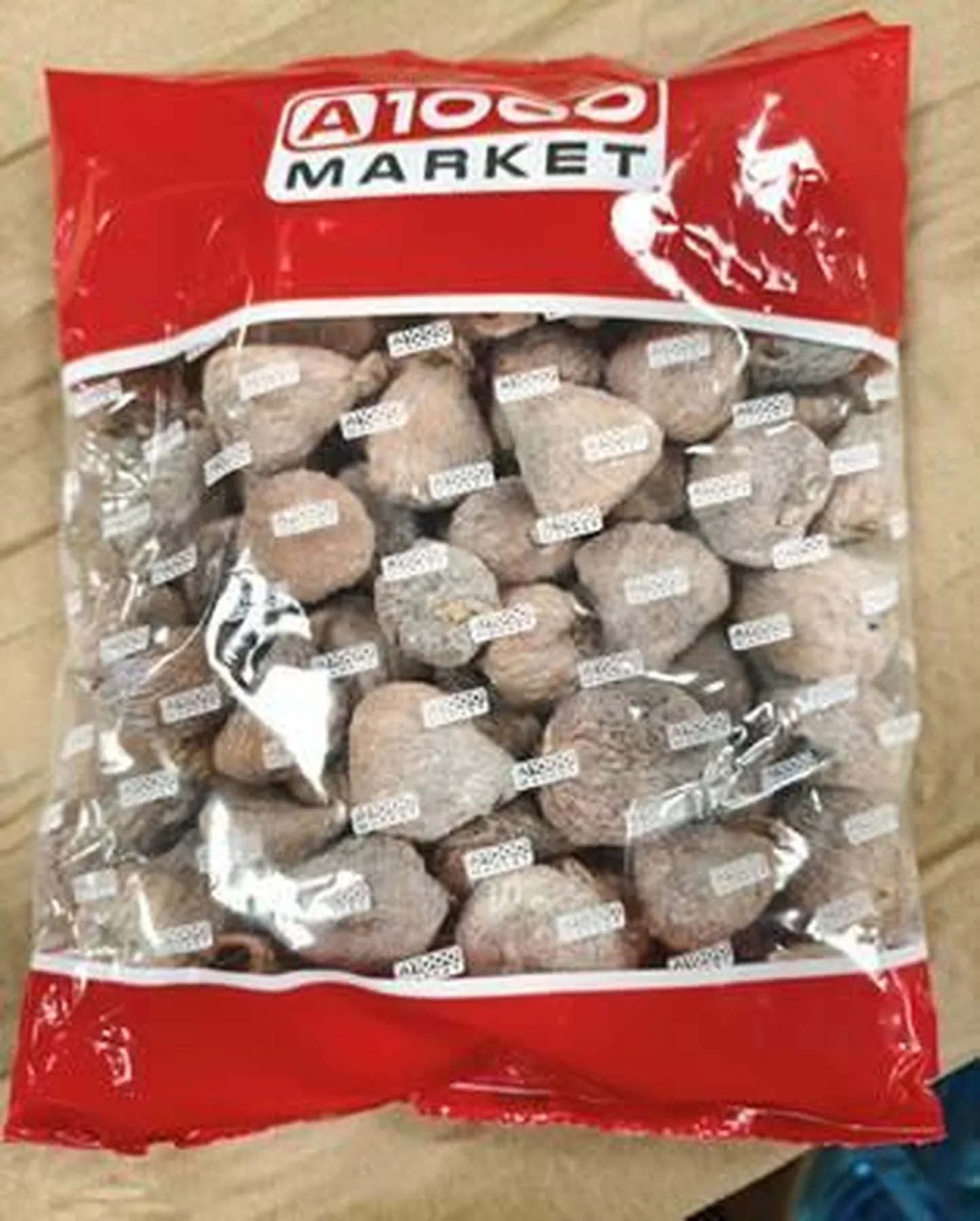 Lubamatus koguses aflatoksiine leiti A1000Marketis edasi müüdud Hispaania päritolu viigimarjadest partiinumbriga 21225 (500 g pakend, parim enne 01.10.2025).