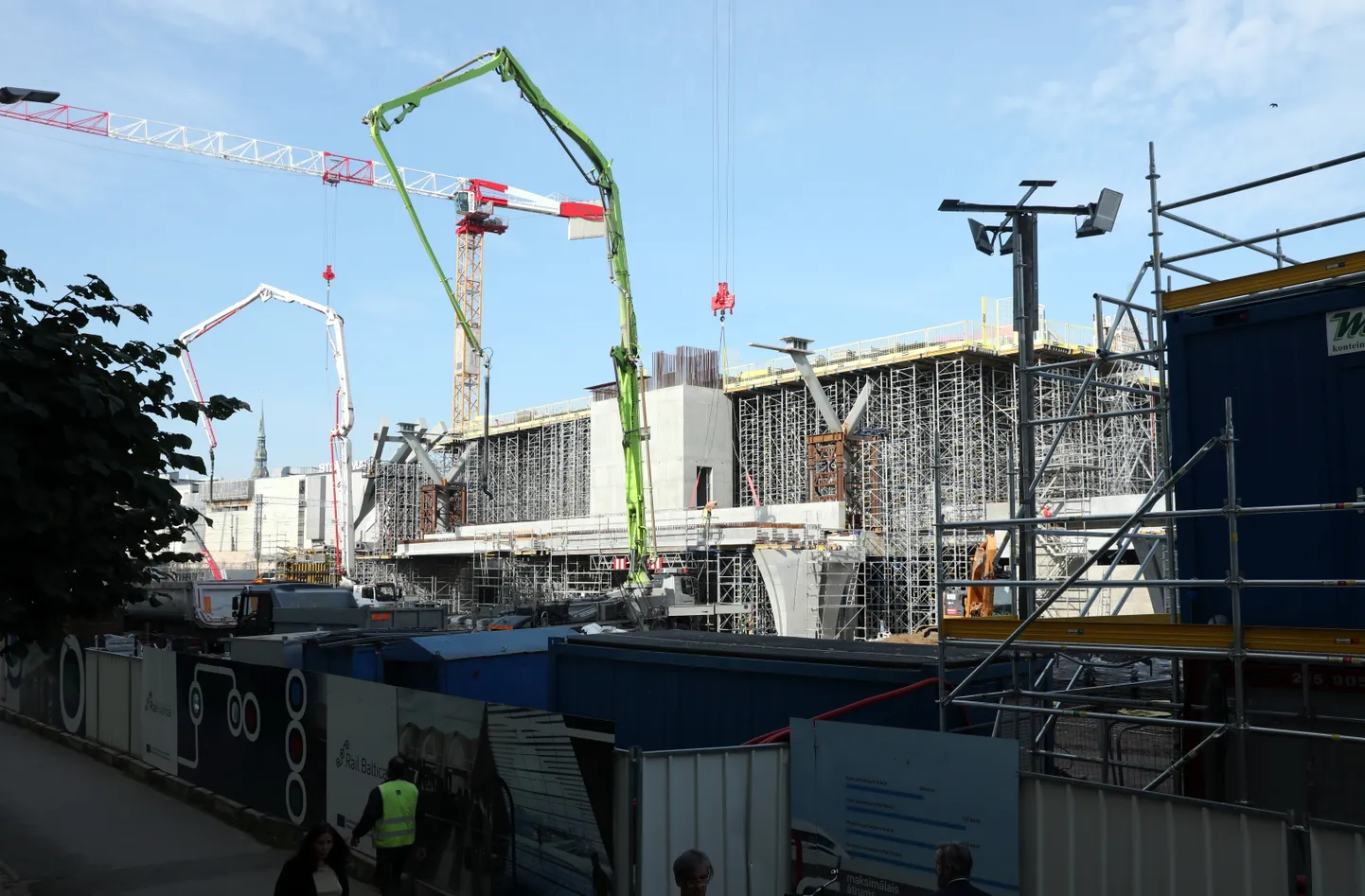 Строительство Rail Baltica на Центральном вокзале