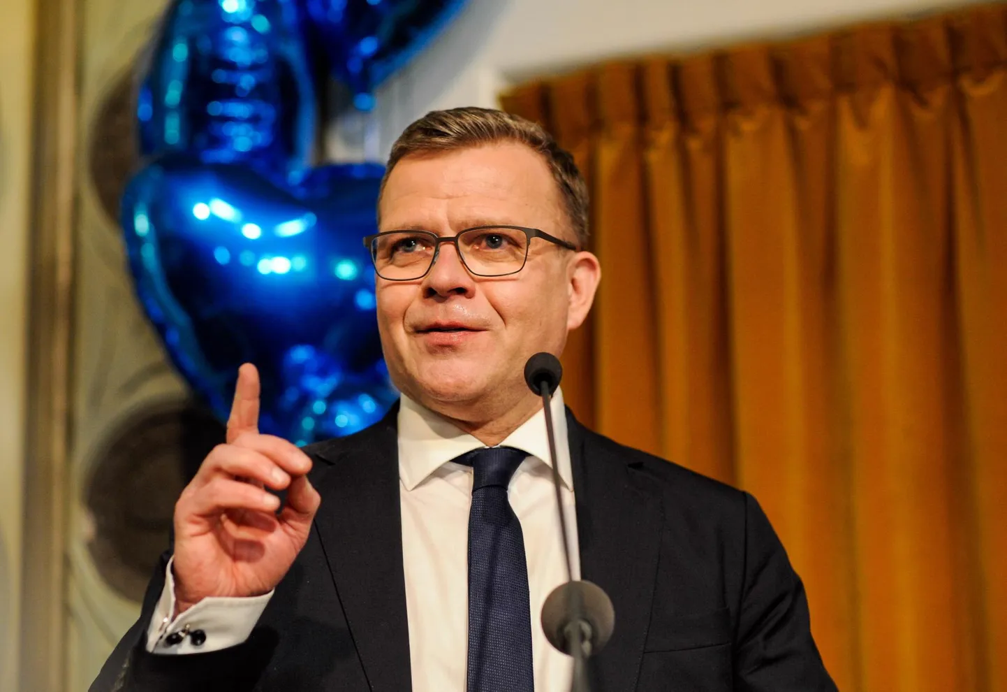 Koonderakonna esimees Petteri Orpo.