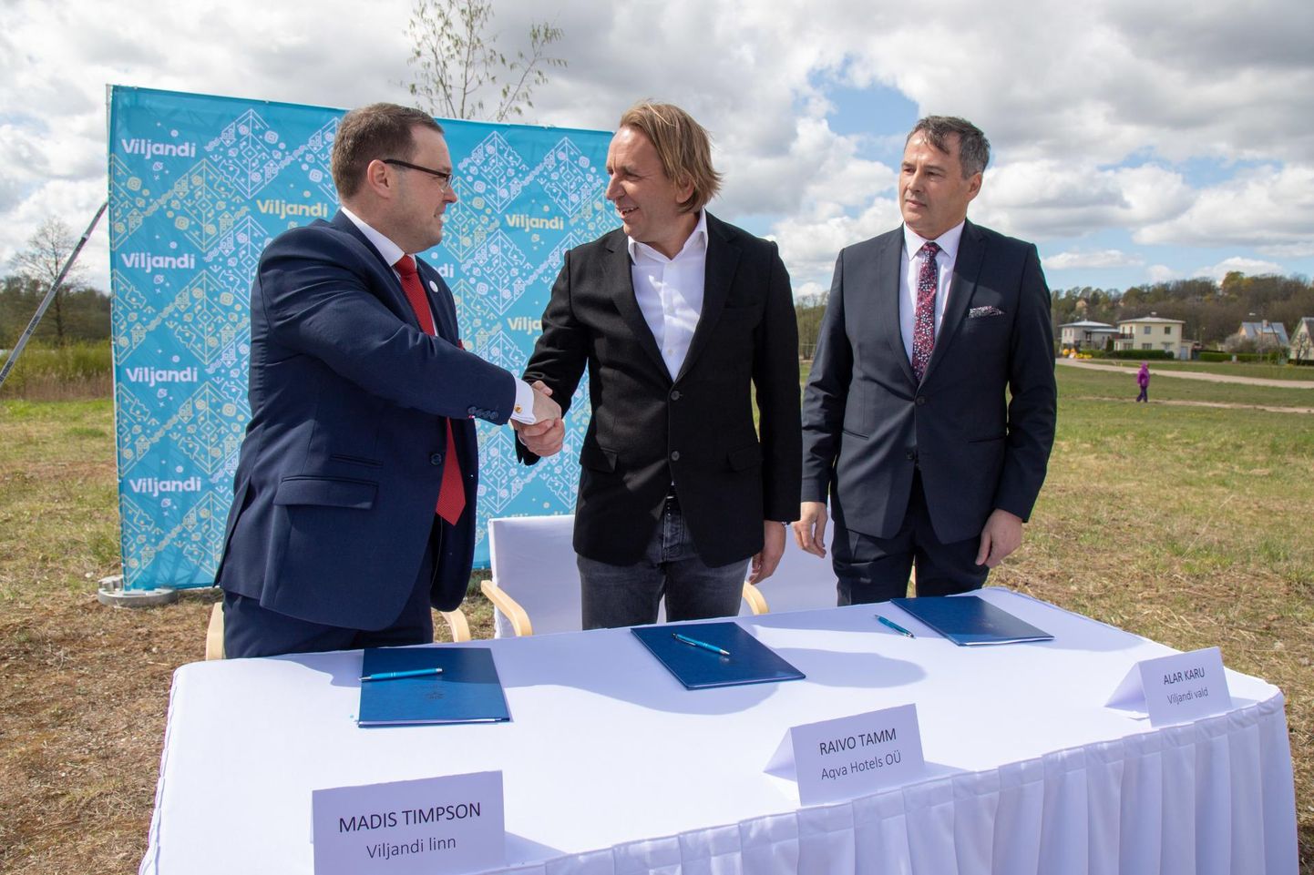 Kavandatava Viljandi veekeskuse ujulateenuse ostmise lepingu allkirjastamine