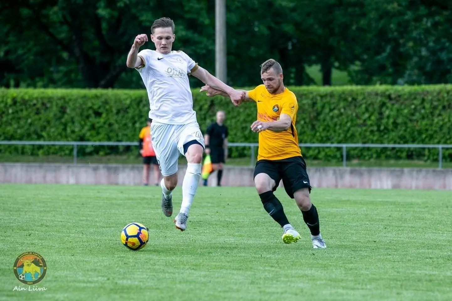 Siim Rannamäe (paremal) tegi kübaratriki ja aitas kodutiimi võidule.