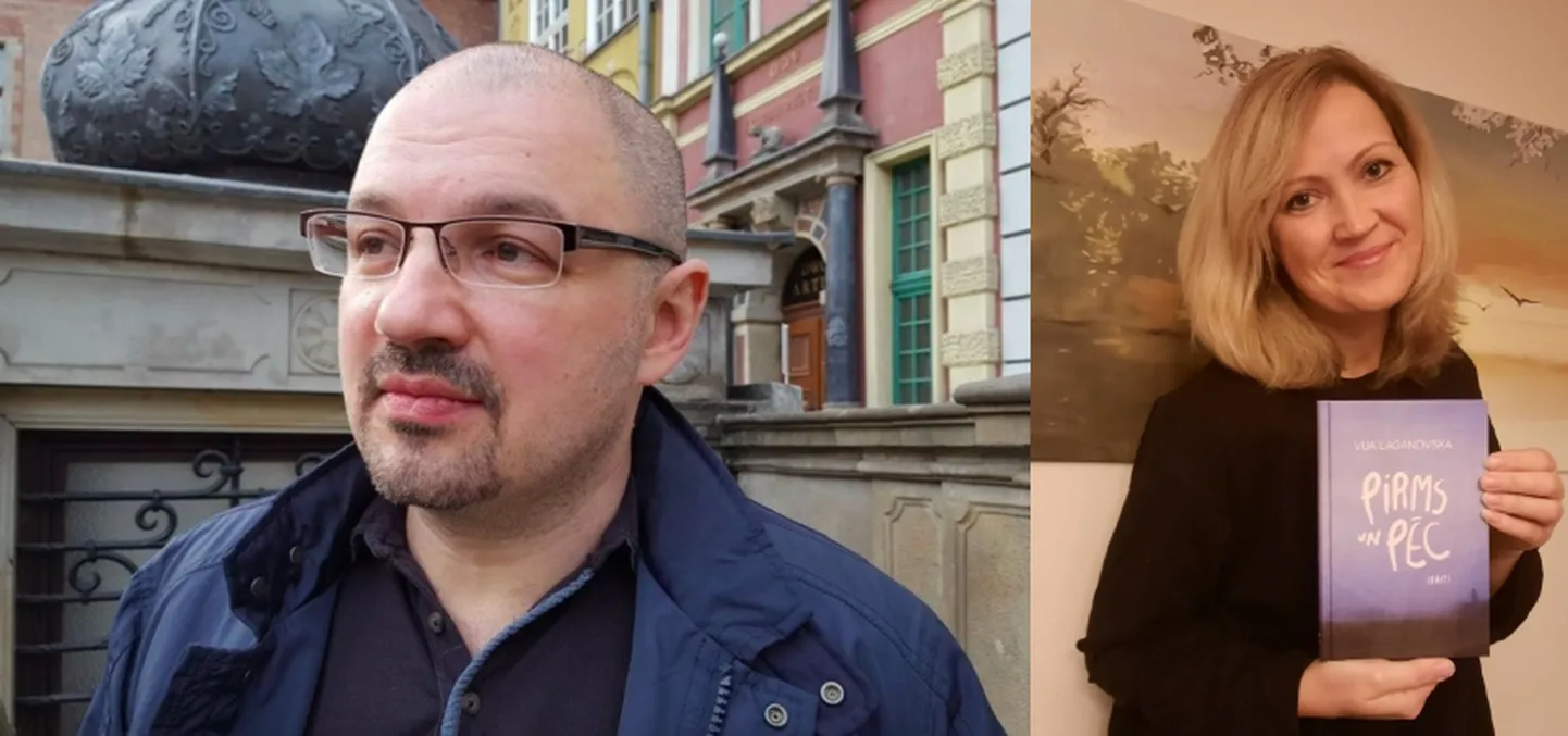 Sergejs Moreino un Vija Laganovska.