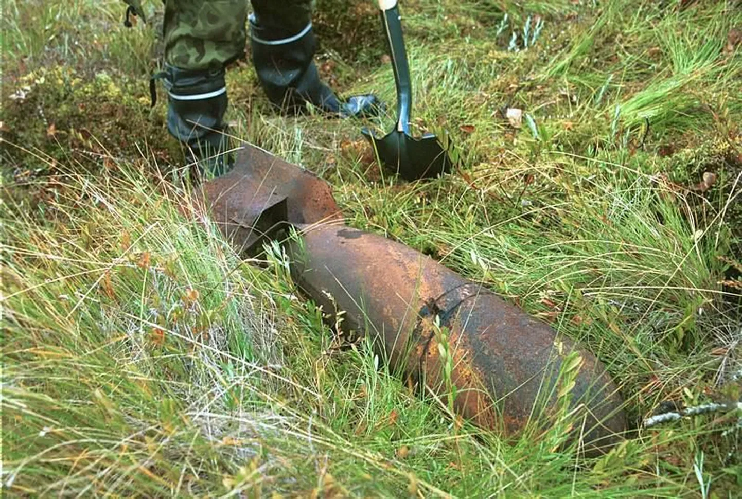 50 kilone Vene lennukipomm. Foto on illustratiivne.