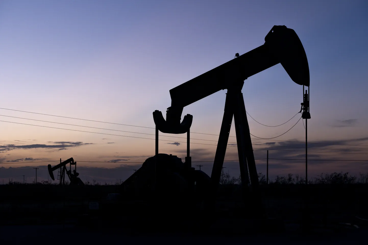 Naftapuurtorn Texase osariigis Penwelli naftaväljadel