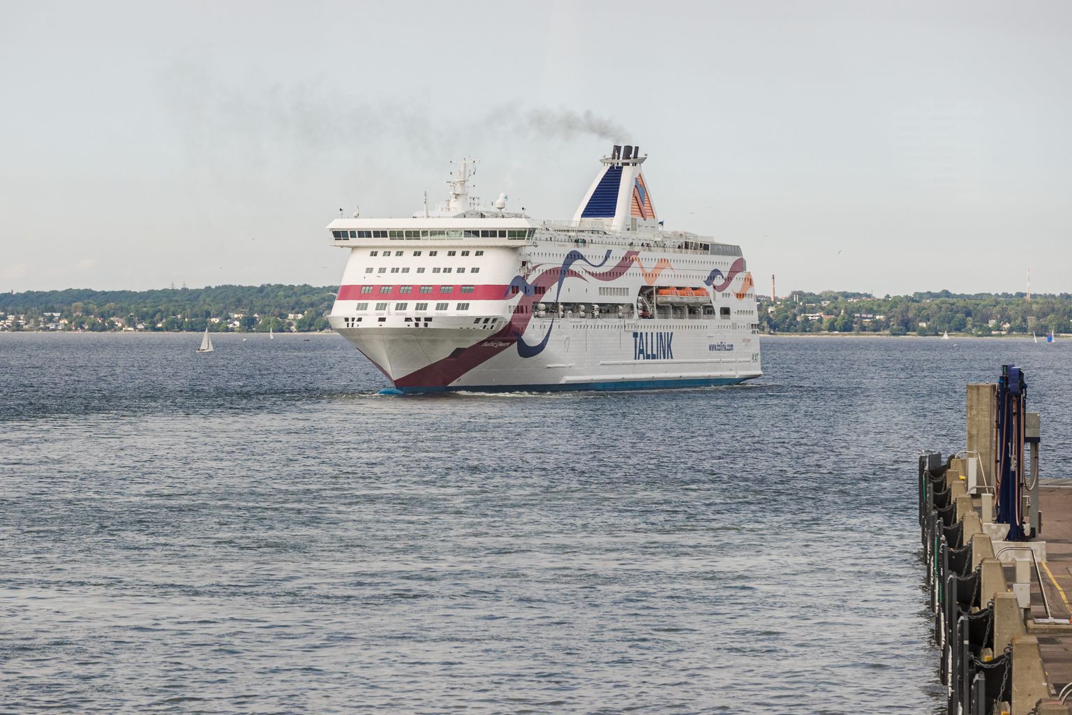 Huvilistel on võimalik laevatööga tutvuda Baltic Queeni pardal.