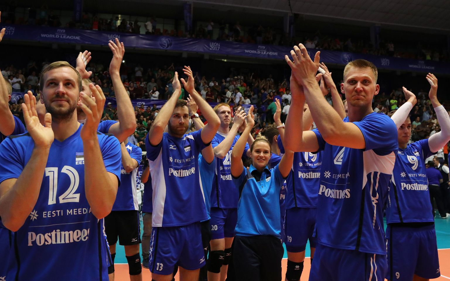 Eesti meeskond on ühtehoidev.