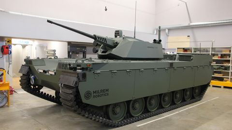 Eesti firma näitas seninägematut sõjarobotit