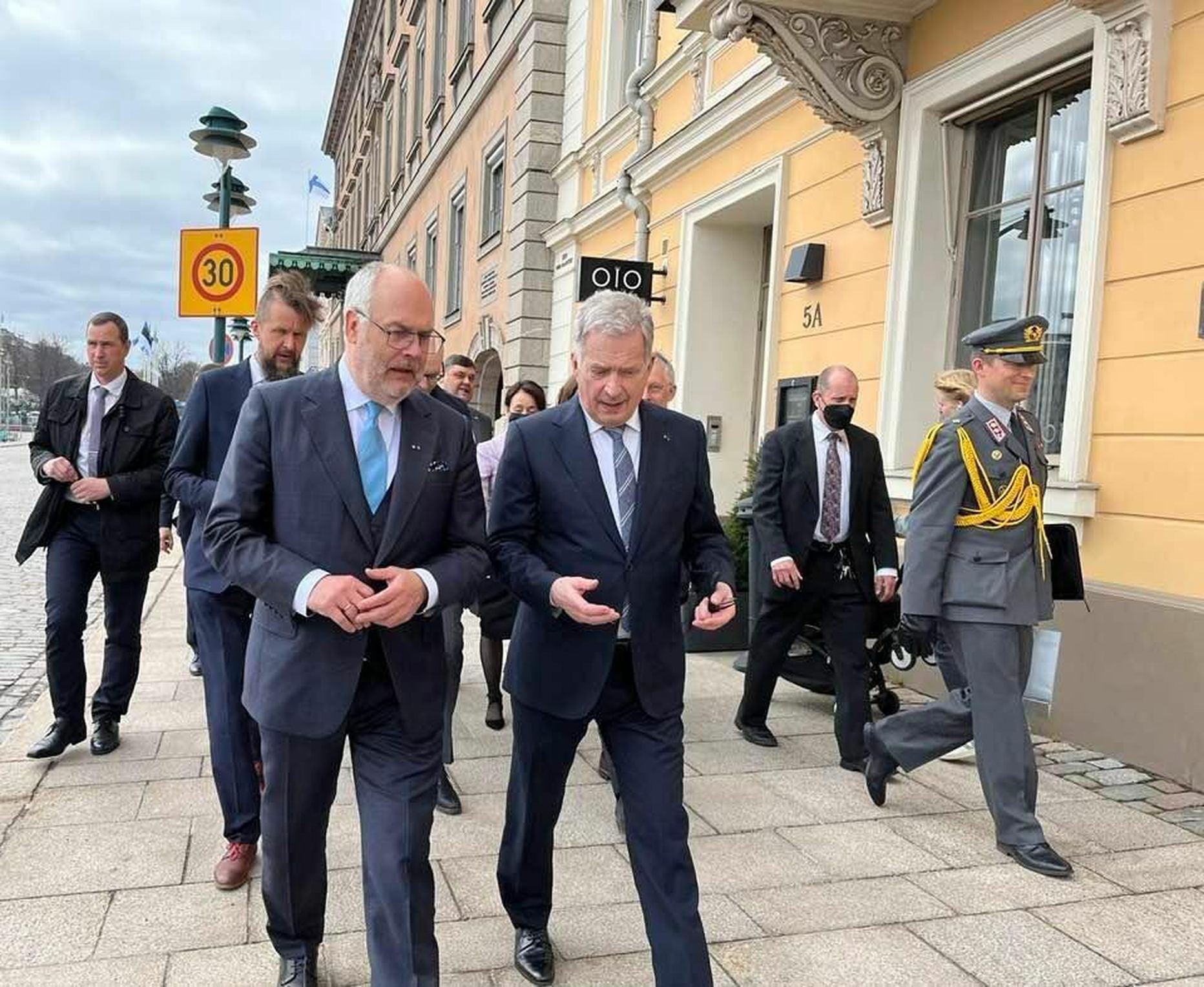 President Alar Karis ja tema Soome ametikaaslane Sauli Niinistö kohtusid mais Helsingis.