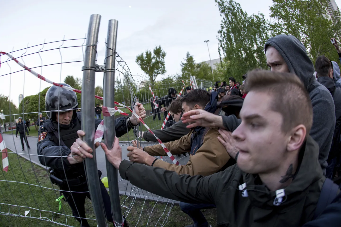 Kiriku ehitamise vastu olevad linnaelanikud ei taha jääda ilma ühest Jekaterinburgi rohealast.