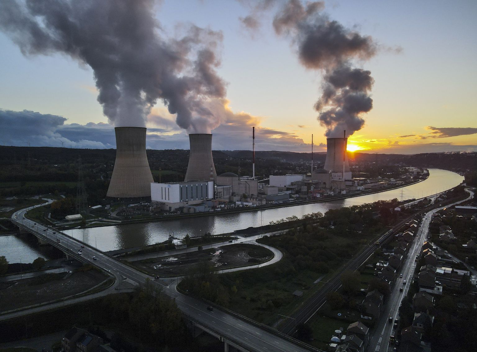 Tihange'i tuumajaam Belgias.