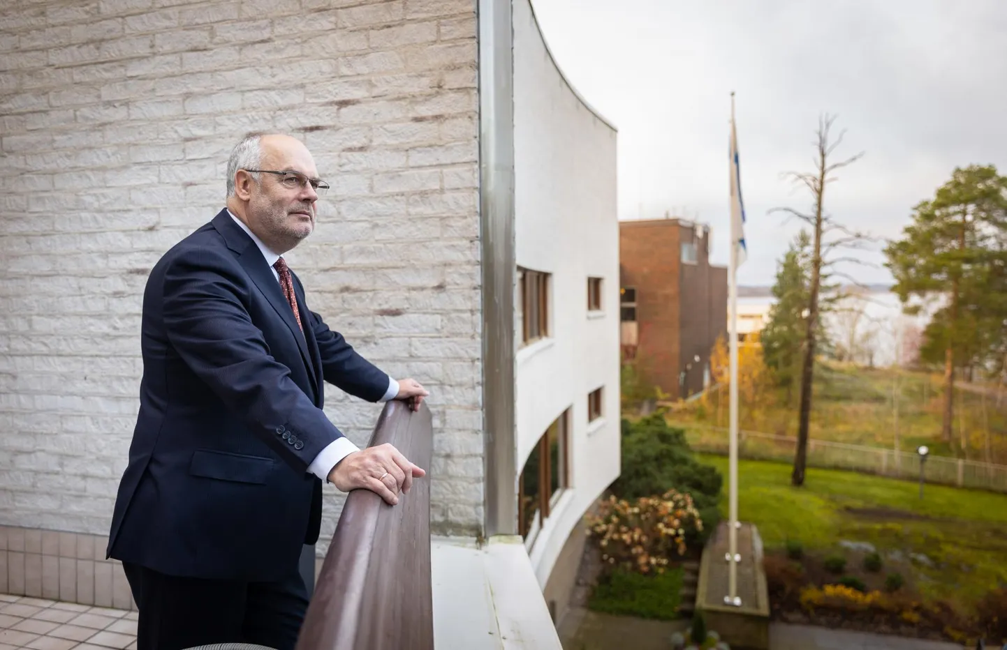 Eesti Vabariigi president Alar Karis Soome riigivisiidil.