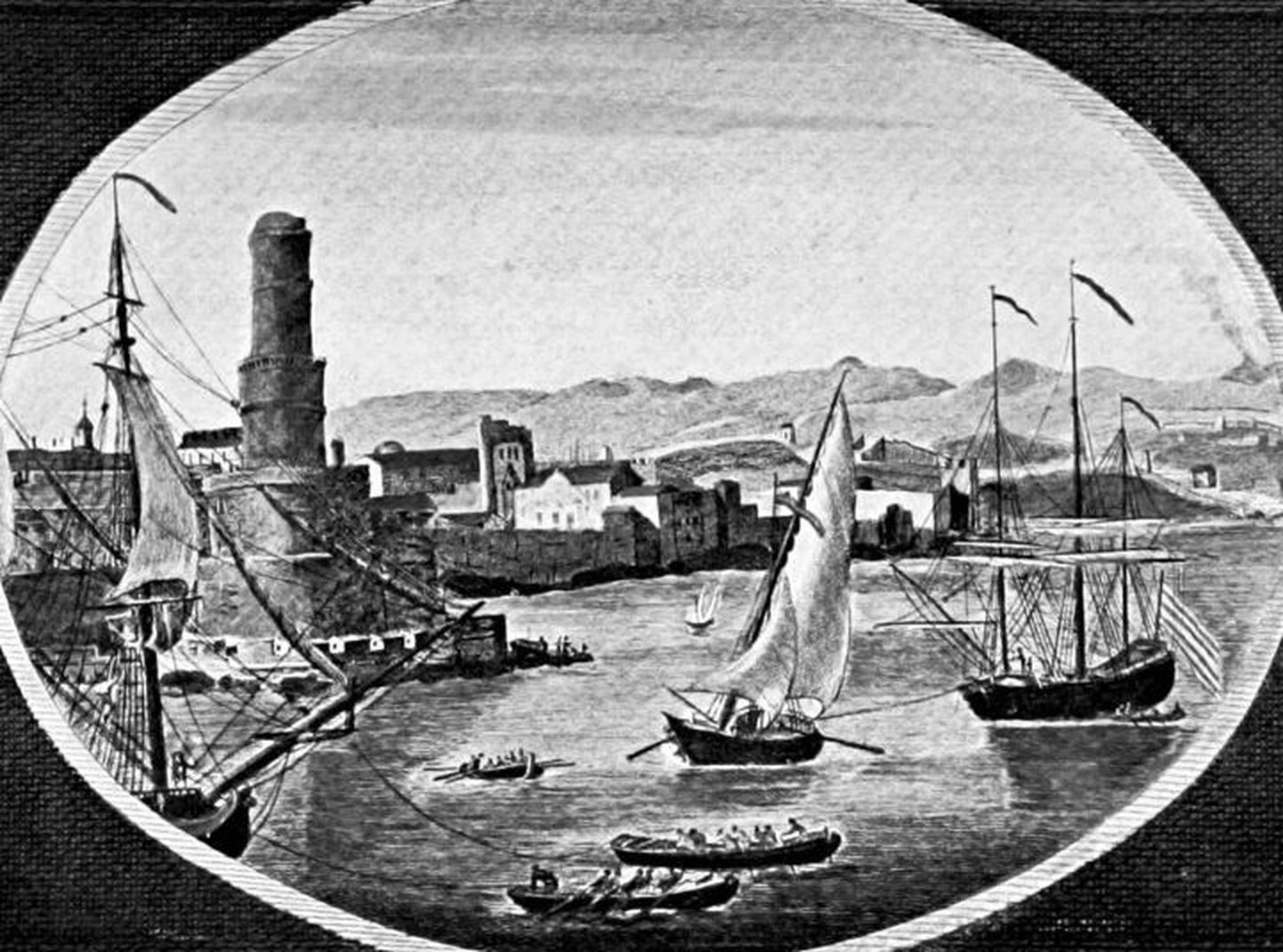 17. sajandi joonistus Port Royalist