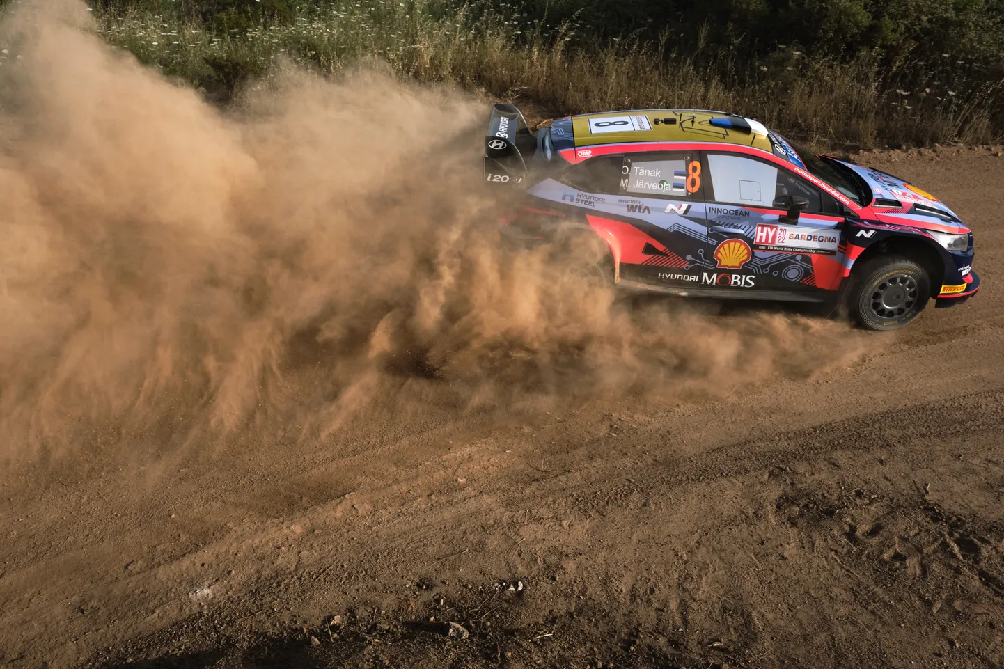 Ott Tänak ja Martin Järveoja Sardiinia MM-rallil.