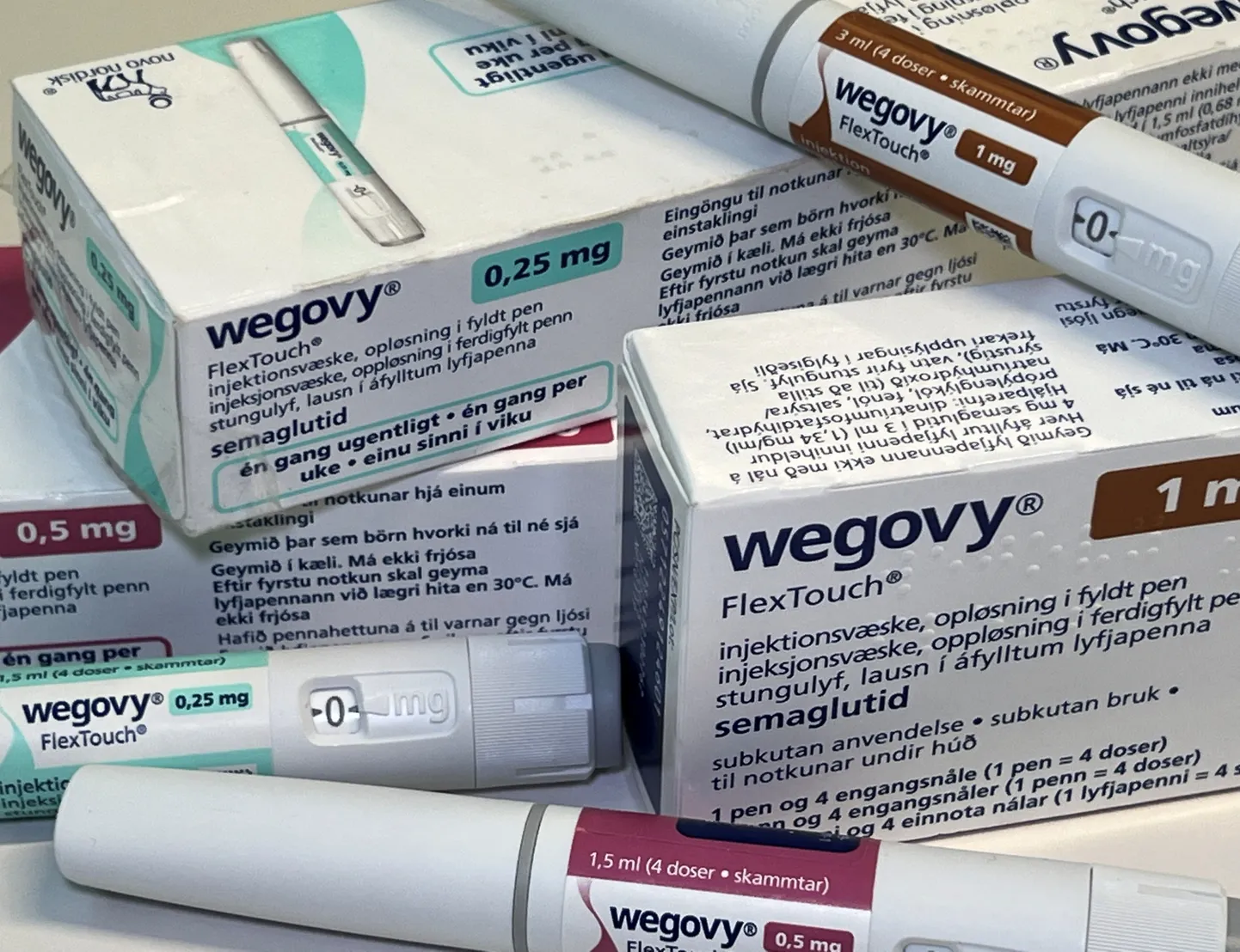Novo Nordiski senine hittravim Wegovy.