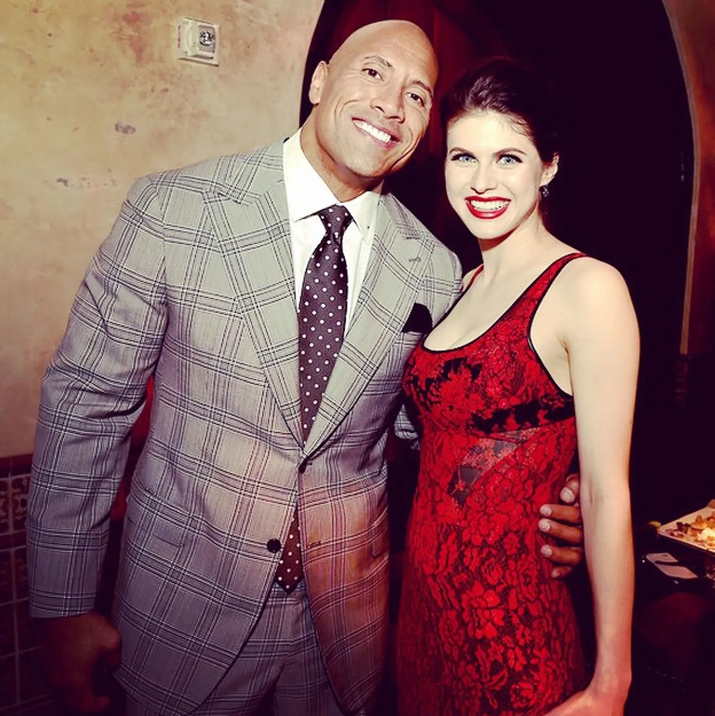 Dwayne «The Rock» Johnson ja Lauren Hashian