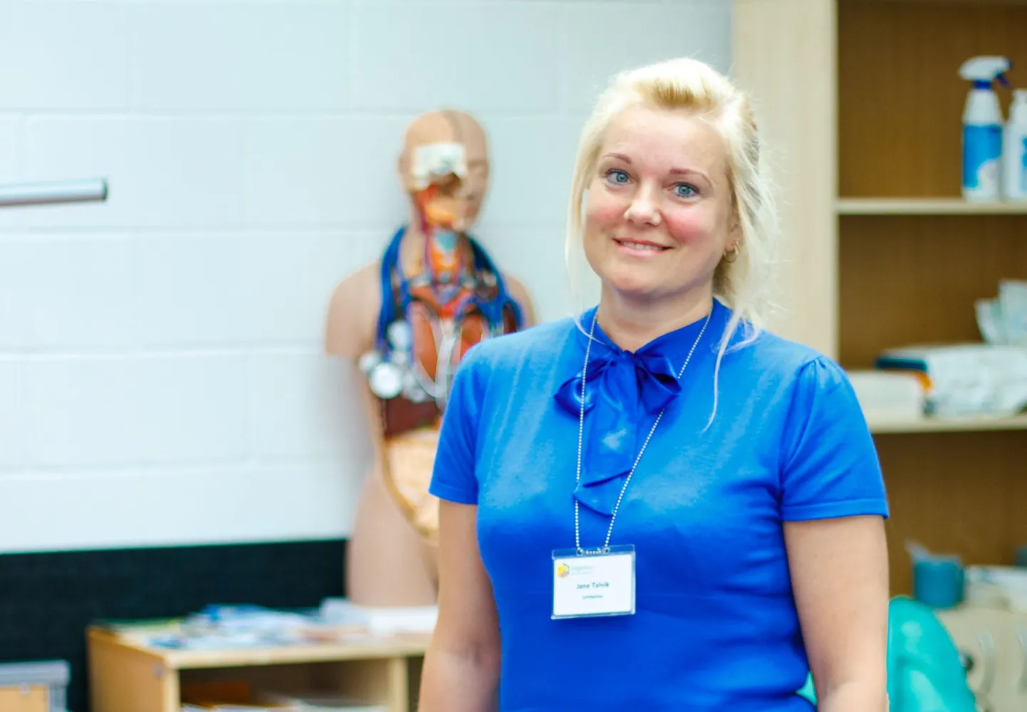 Valgamaa kutseõppekeskuse tervishoiu- ja sotsiaalteaduste valdkonna juhtivõpetaja Jane Talvik on aasta koolitaja nominent.