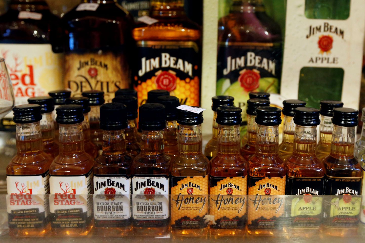 Jim Beam viskijs, ilustratīvs attēls