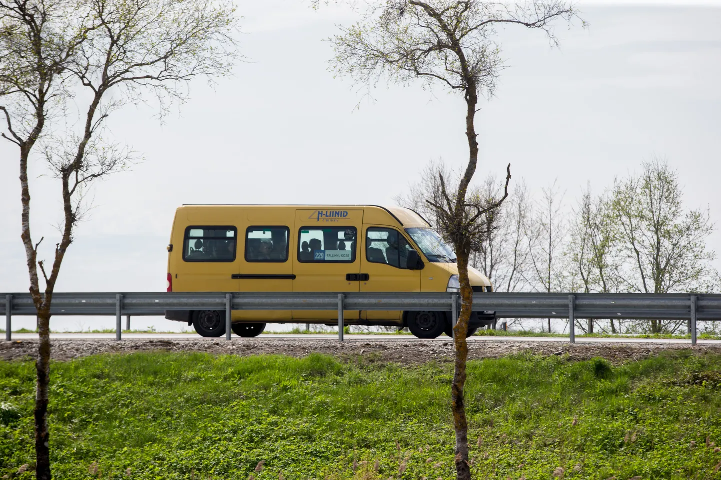 Väikebuss. Foto on illustratiivne.