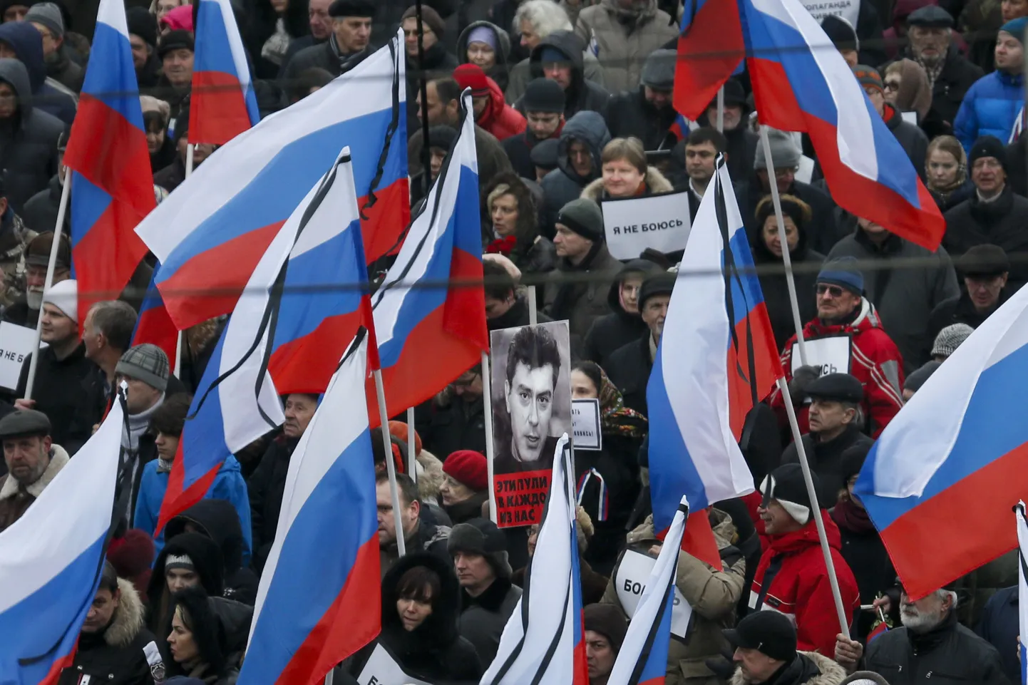 Boriss Nemtsovi mälestusmarss täna Moskvas.