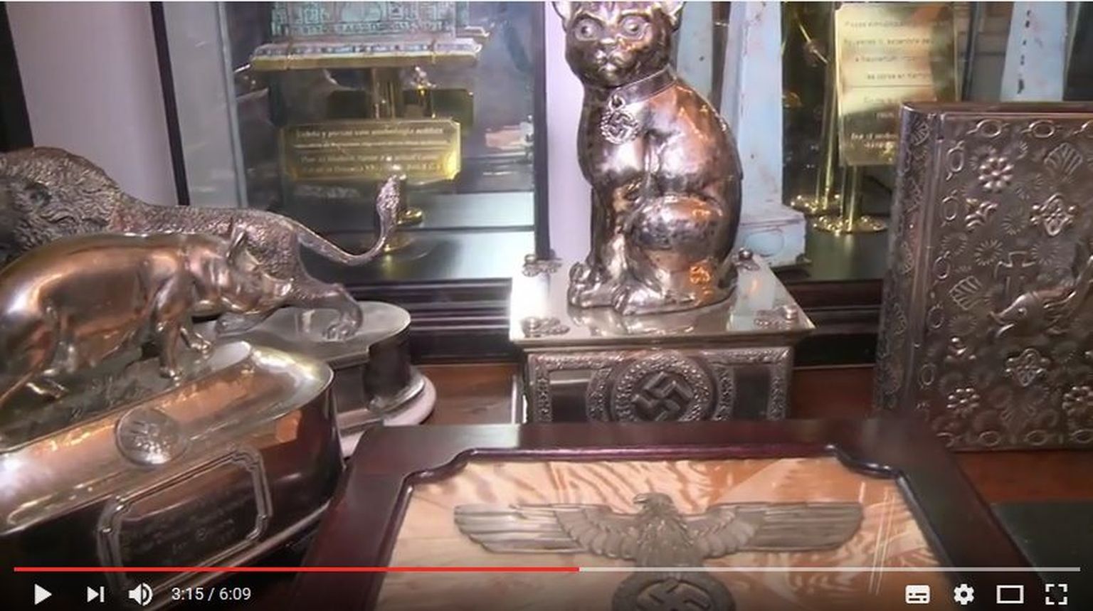 В Аргентине обнаружен тайник с нацистскими артефактами.
